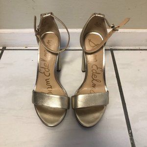 SAM EDELMAN Yaro Ankle Strap Heels \ Sz 36\6
